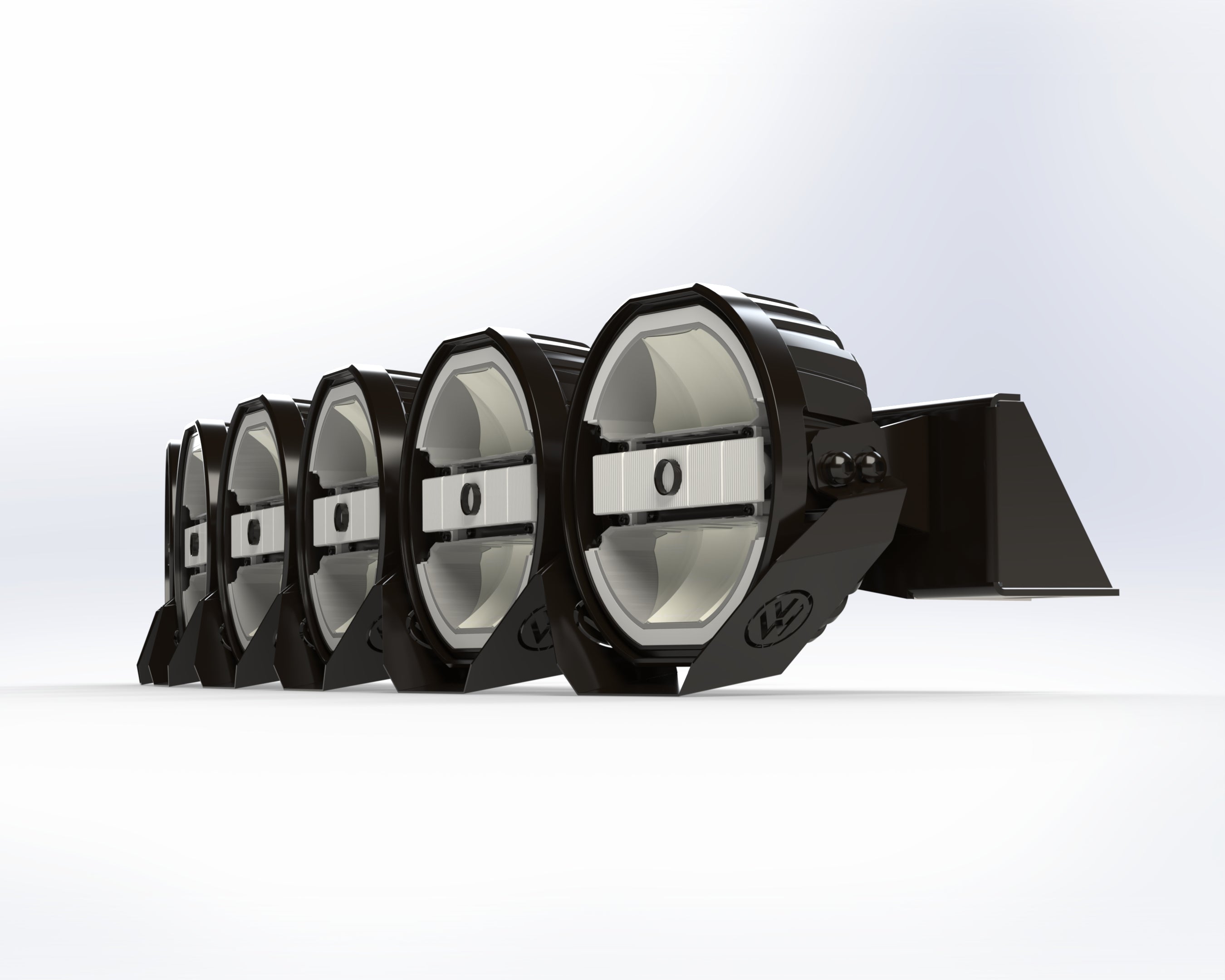 LED Scheinwerfer Set VW Amarok Gen2 Dachgepäckträger