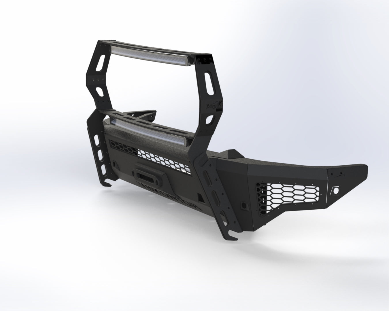 RAM Gen 5  Erhöhter Frontbügel 2x LED BAR für V8 Stoßstange VA