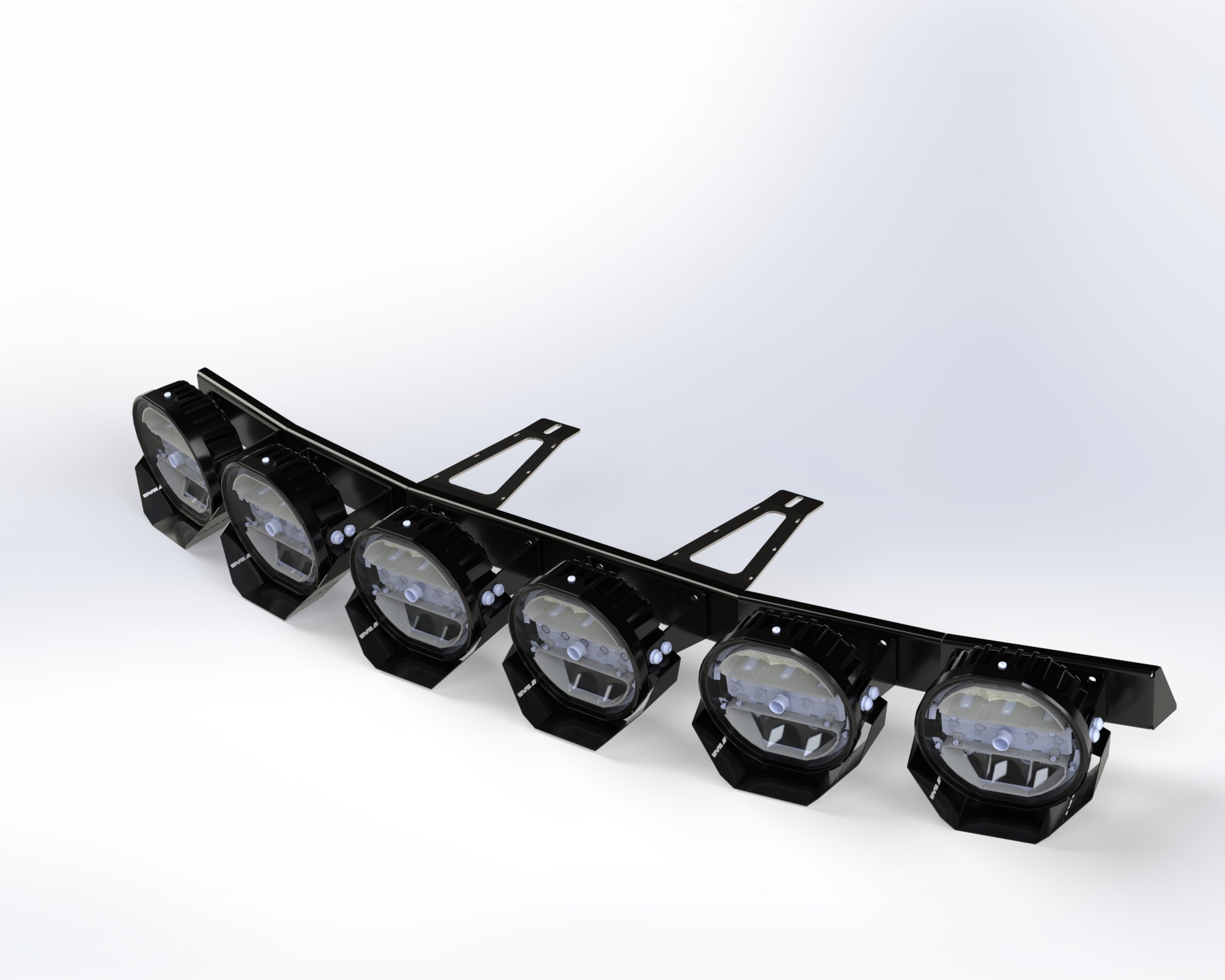 LED Scheinwerfer Set RAM Gen4 Dachgepäckträger