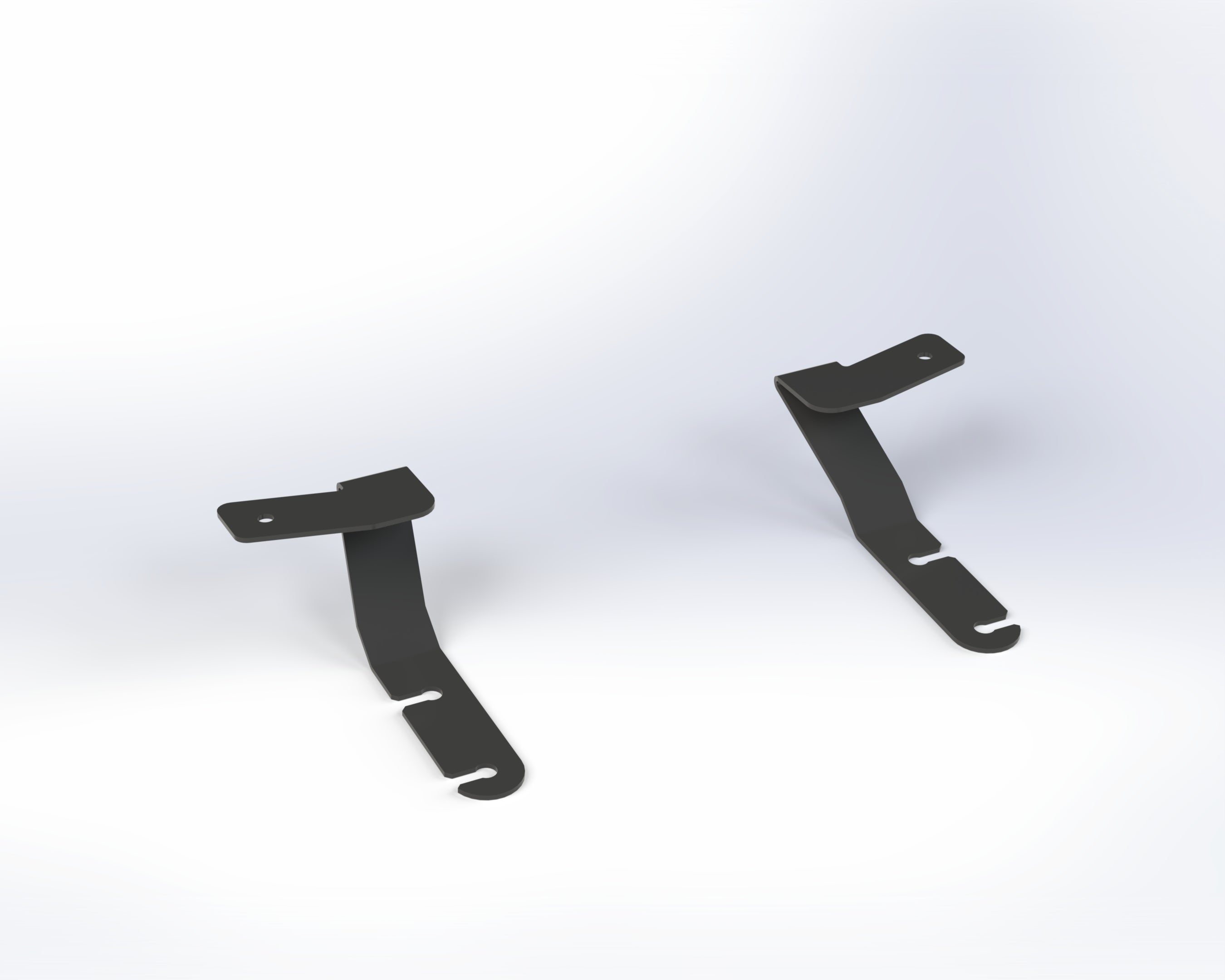 VW Amarok Gen2  LED Motorhaubenhalter Set