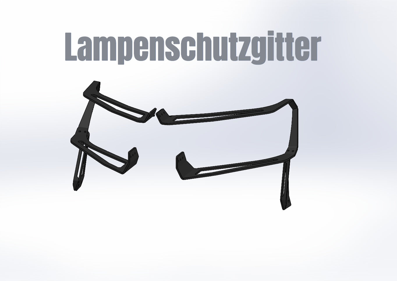RAM Gen 5 Lampenschutzgitter Option zur V8 Stoßstange Vorn
