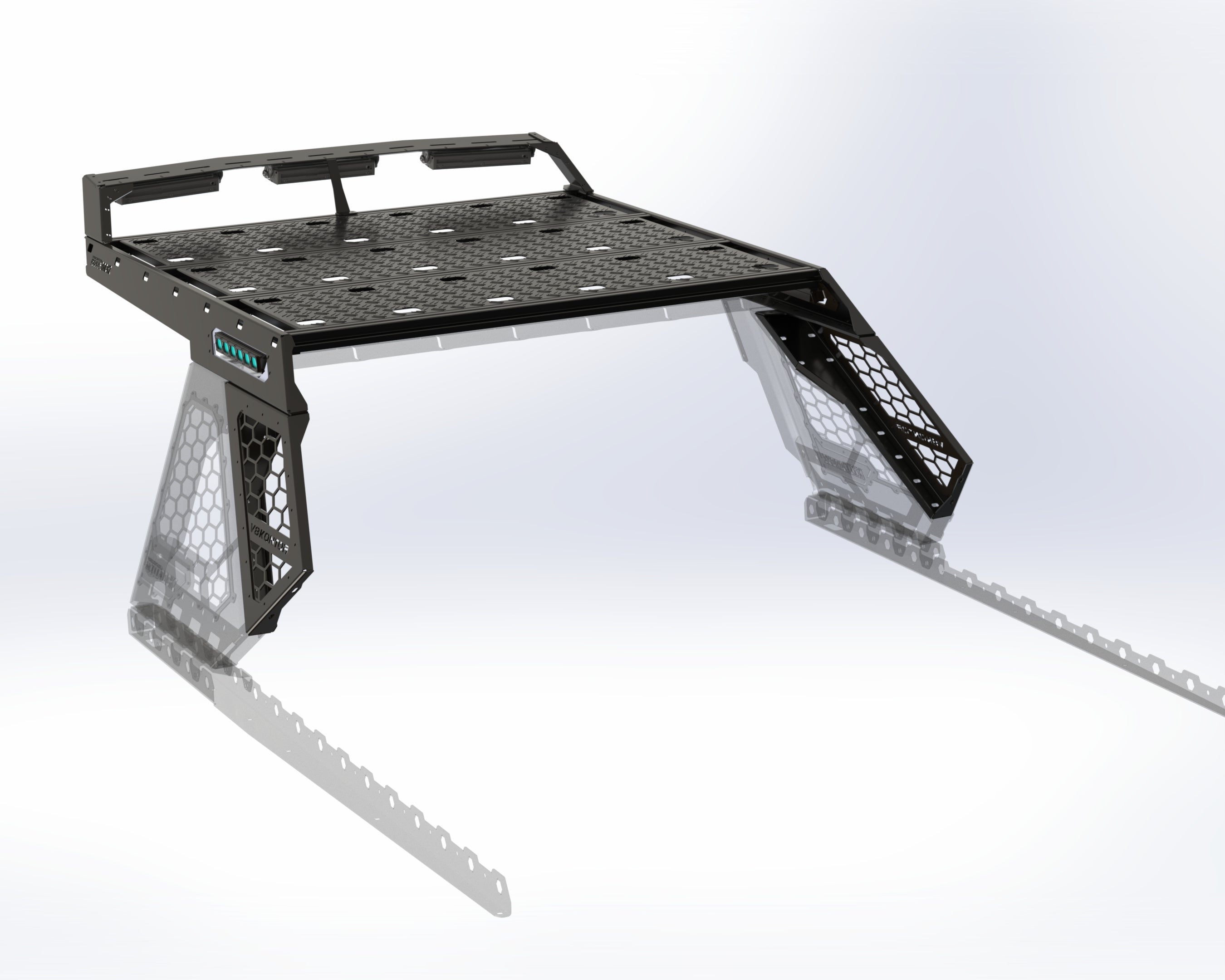 RAM Gen 4/5 Dachgepäckträger/ Roofdeck