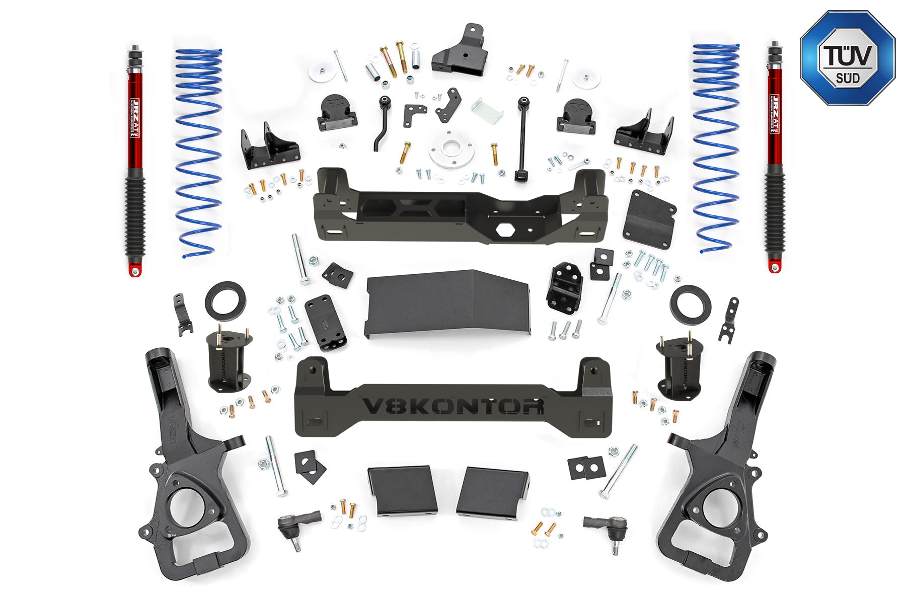 RAM 1500 DT (Gen5) 6 Zoll Fahrwerk / Höherlegung mit JRZ Gasdruckdämpfer (Gen 5)