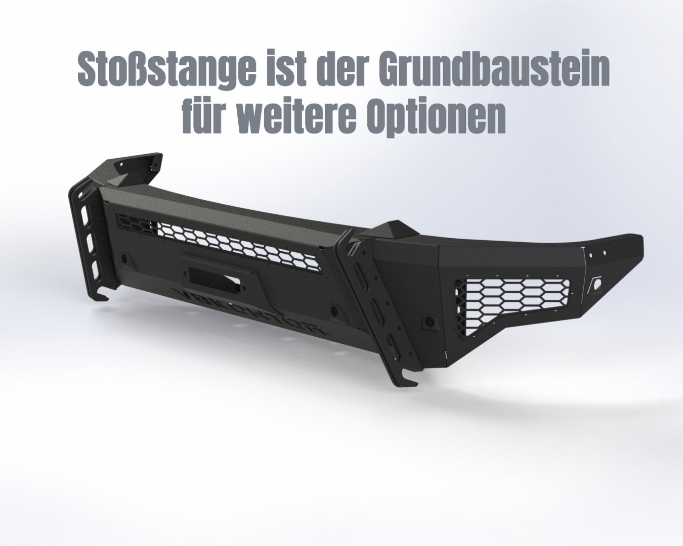 RAM Gen 5  Erhöhter Frontbügel 2x LED BAR für V8 Stoßstange VA