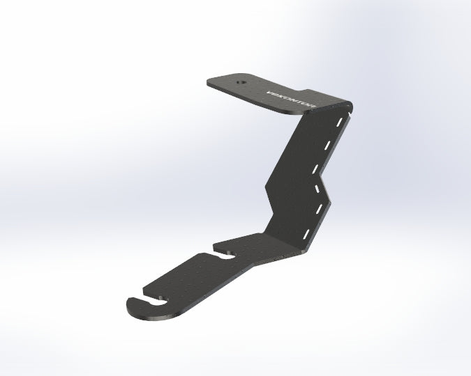 RAM Gen 5  Arbeitsscheinwerfer plus Motorhaubenhalter Kit FOR9T NO-GLARE WORK LIGHT (Kopie)