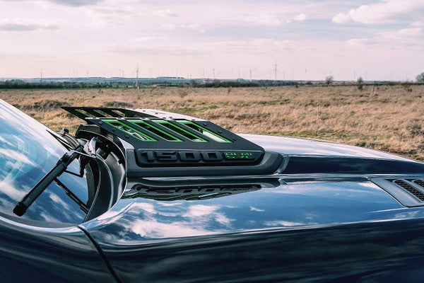 V8KONTOR LED Hood Scoop Scheinwerfer RAM 1500